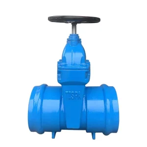 DIM3352 German Standard Socket Gate Valve Ductile Iron PVC Pipe Elastic Seal Gate Valve
