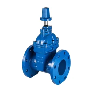 DIN 3352 F4 EN 1171 Manual Resilient Gate Valve Non-Rising Stem Ductile Iron Flanged PN16 Rubber Seal DN50-400 Water Supply