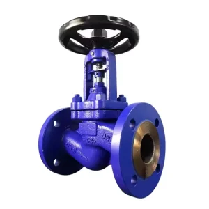 DIN Bellow Sealed Globe Valve Carbon & Ductile Iron WCB & Stainless Steel High Temp & Pressure Leak Prevention