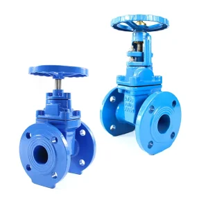 DIN F4 2″ 4″ Manual Water Valve with Resilient Seat Soft Seal NRS OS&Y Flange Wedge Gate Valve