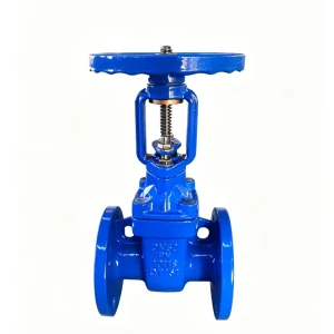 DIN F4 brass sealed gate valve rising stem PN10 PN16 DN50 DN1000 malleable cast iron flange hard sealed water gate valve