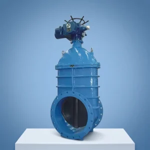 DIN Soft Seat Gate Valve Ductile Iron F4 F5 Electric DN1000 Gate Valve