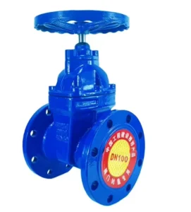 DIN3352 F4 Ductile Iron Water Flange Resilient Seated Non rising Stem Structure Manual Gate Valve PN16 ISO9001 Certified