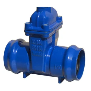DIN3352 F4 F5 Resilient Seated Gate Valve Hand Wheel Non Rising Stem Gate Valve