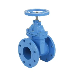 DINF4-F5 BS5163 2″ 4″ Manual Ductile Iron Water Valve Resilient Seat Soft Seal Wedge Flange Gate Valve