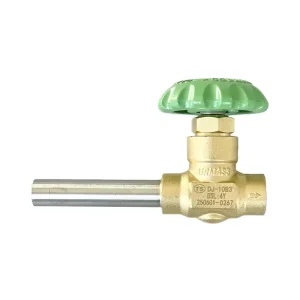 DJ-10B3 Airmass Medium Temperature Manual Globe Valve Liquid Gas Dewar Tank Shut off Valve OEM DN10mm PTFE Seal 3.5MPa