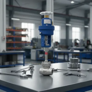 DJQ 40A 45.5 Manual 316 Stainless Steel Medium Temperature Emergency Shut off Valve OEM ODM for Gas Bulk Tank Storage