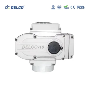 DK Series White On Off Electric Actuator for Valve Automation