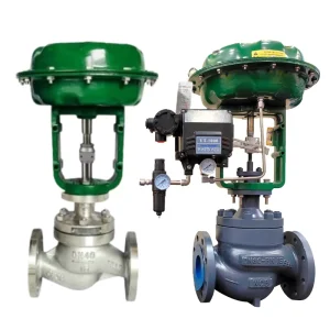 DKV ZJHP Pneumatic Diaphragm Single Seat Globe Control Valve PN16 Pneumatic Single Seat Steam Regulating Valve with YT1000L R