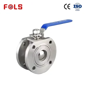 DN10 50 Factory OEM Customizable High Temperature Handle type Thin Ball Valve for Water Oil and Weak Acid