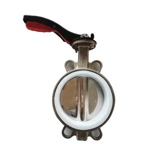 DN100 4-inch Manual Stainless Steel EPDM Rubber Valve Seat for Water Wafer Butterfly Valve