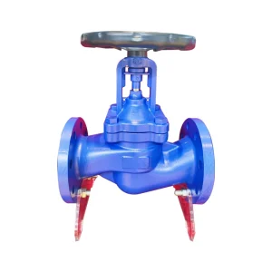 DN100 Cast Iron Ductile Globe Valve With Flanged Structure Manual Stop for Water Gas Oil Application BS DIN Flange