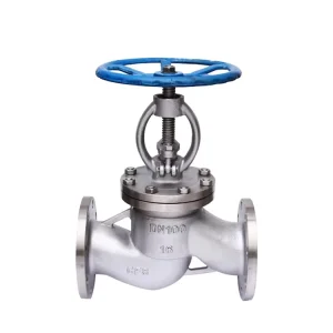 DN100 DN150 PN16 PN25 PN40 CF8 Stainless Steel Flange Globe Stop Valve