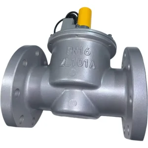 DN100 Electromagnetic Gas Emergency Shut-off Stop Valve Model DRQF-100-0.4-BTFNED for Industrial Commercial Use
