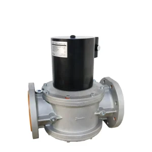DN100 Industrial Boiler Quick Opening Gas Solenoid Valve LPG Shutoff Flange Connection Aluminum Alloy IP54 200mbar Customizable