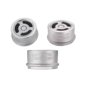 DN100 Medium Pressure Fitting Stainless 304 Metal Water Spring Wafer One Way Check Valve