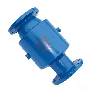 DN100 PN1.0 Flange Backflow Preventer Ductile Iron Non return Check Valve for Water Supply Fire Protection Pipeline System