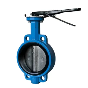 DN100-PN10/16 Manual Rubber Lined Butterfly Valve Seat for Water