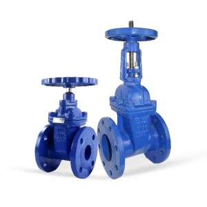 DN100 PN16 Resilient Seated Gate Valve BS5163 GGG50 Ductile Iron Non Rising Stem Sluice Valve
