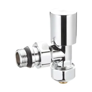 DN15 1.6 MPa Brass Angle Thermostatic Radiator Valve for Aluminum-Plastic Pipe Heating Systems