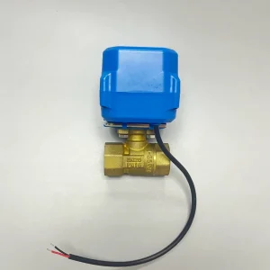 DN15 2 way High quality Electric Ball Valve Actuator OEM SS304 Brass PTFE Sealing Normal Temperature Water Valve 2 Year Warranty