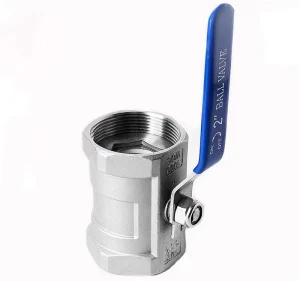 DN15 20 25 32 40 50 Stainless Steel Ball Valve 1pc Full Bore Ball Valve With Female Thread Stainless Steel Ball Valve