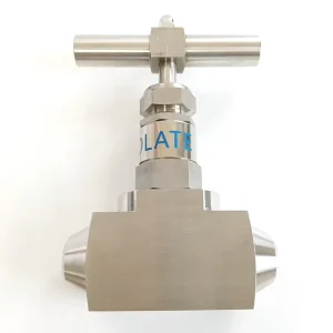DN15 316L Stainless Steel Manual Needle Valve High Temperature High Pressure 6000psi Gas/Oil/Water Butt Welding