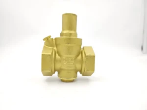 DN15 Adjustable Copper Water Pressure Reducing Valve Yellow Household Tap Water Heater Purifier Pressure Regulator