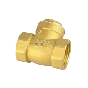 DN15 DN20 DN25 DN40 DN50 Brass Threaded Rotary Check Valve Brass Horizontal Check Valve