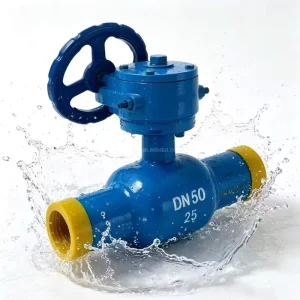 DN15-DN500 Reduced-Bore Fully Welded Carbon Steel Manual Ball Valve Q61F-16 with PTFE Seal