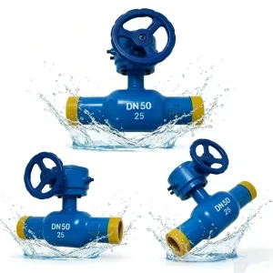 DN15-DN500 Reduced Bore Fully Welded Carbon Steel Manual Ball Valve for Water Oil and Gas Pipelines