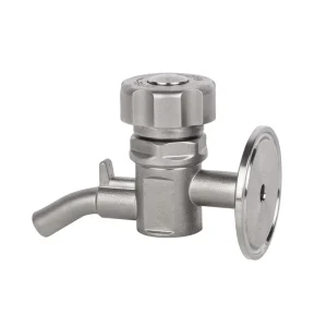 DN15 Food Grade Aseptic Elbow Type Sample Valve for Brewery