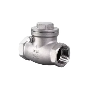 DN15 Stainless Steel Swing Type Check Valve 304 Control Valve