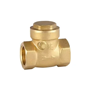 DN15 to DN100 Brass Horizontal Safety Check Valve for Water Shutoff OEM Customizable