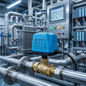 DN20 3 4 Inch Brass Motorized Ball Valve AC110V Electric Actuated Ball Valve for Water Control Systems