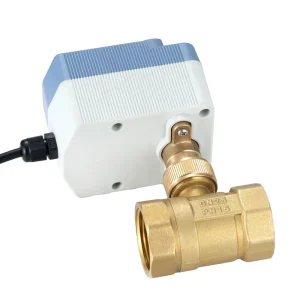 DN20 3/4 Inch PN16 Brass Motorized Ball Valve Manual & Automatic Electric Valve for Smart Home Water OEM