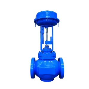 DN20 DN200 CL300 Stainless Steel Pneumatic Water Steam Flow Regulating Valve Pneumatic Diaphragm Control Valve With Positioner