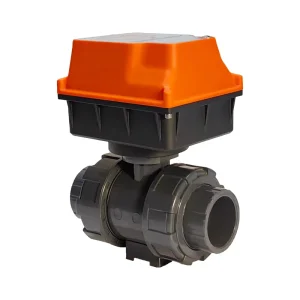 DN20 Electric Smart Thermostatic High Temperature Water Valve RS485 Remote 2 Way Automatic Ball Valve OEM