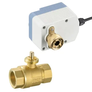 DN20 PN16 Brass Electric Motorized Ball Valve 1 Inch 2 Way with Manual Override OEM High Temperature for Water Control System