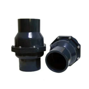 DN25 1 Inch 125 PSI Full Flow Tri Clamp PVC Plastic Non Return Check Valve