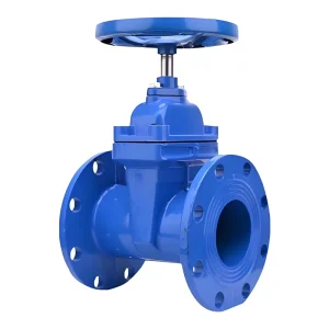 DN350 Cast Iron Flanged Resilient Seated Rising Stem Gate Valve PN16 for Fire Protection & Drinking Water