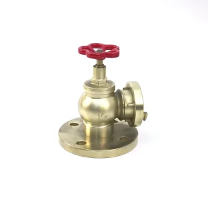 DN40 Brass Marine Valve Right Angle Fire Hydrant Accessory Firefighting Equipment