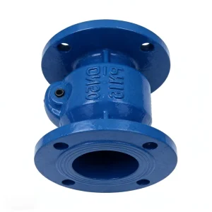 DN40 to DN200 Vertical Flanged Silent Check Valve for Industrial Water Circulation Vertical Installation One-way Check Valve