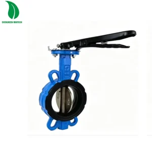 DN400 Manual Stainless Steel Lug Type Butterfly Valve Model 9501 NBR Seat for Water Applications General Use 6 Inch
