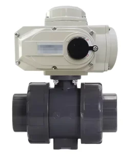 DN50 2-Inch 12V 24V 220V On/Off Motorized Actuator 2-Way Electric Ball Valve Cast Iron High Temperature