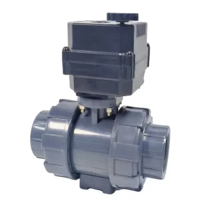 DN50 2 Inch DN40 2 Way Brass Stainless Steel PVC Electric Actuator Motorized Ball Valve for Water and Air Flow Control