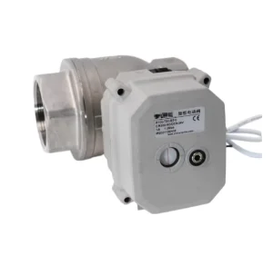 DN50 2 Inch Motorized Valve Actuator 24V Electric Ball Valves for High Temperature Drinking Water