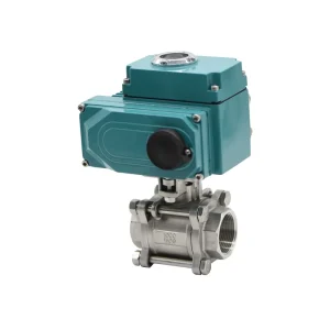 DN50 220V Stainless Steel Ball Valve Electric Actuator 90 Degree On Off Type Water Gas OEM Customizable General Applications