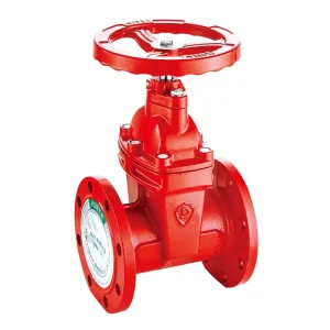 DN50-600 Ductile Iron Casting Non-Rising Stem Flange Gate Valve for Water Plants Hydraulic Shutoff Oil Manual Special Features