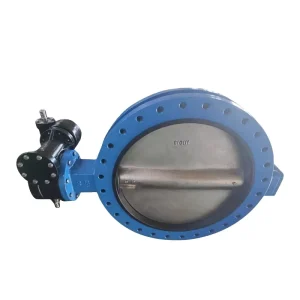 DN50-DN1200 Manual Butterfly Control Valve for Water High Temperature Resistance with Safety Features
